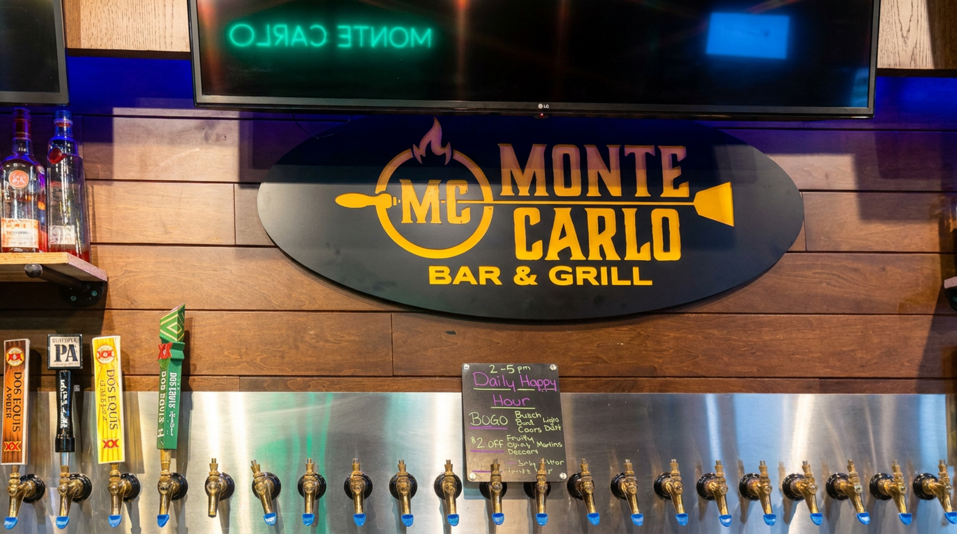 The bar