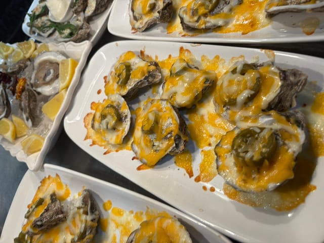 Baked Oysters.